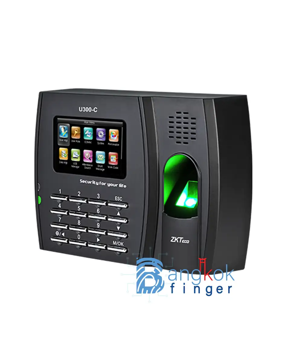 เครื่องสแกนลายนิ้วมือ รุ่น U300C  bangkokfinger เครื่องสแกนลายนิ้วมือ Bangkok Finger